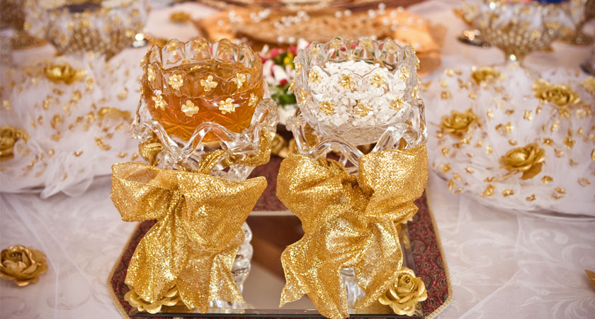عسل در سفرهی عقد
